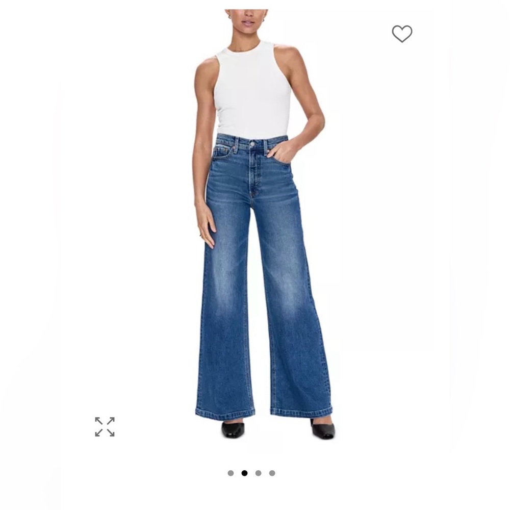 Pistola Lana high rise wide leg in soho